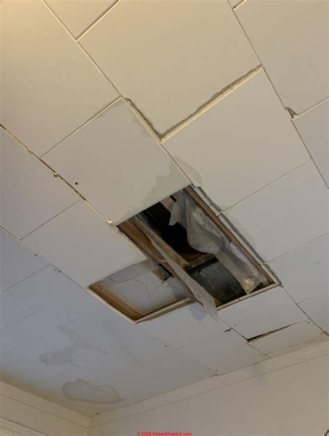 Asbestos-containing ceiling tile such as this are typically removed by properly licensed asbestos abatement contractors under specially controlled conditions due to the inherently friable nature of the material. . Asbestos ceiling tiles